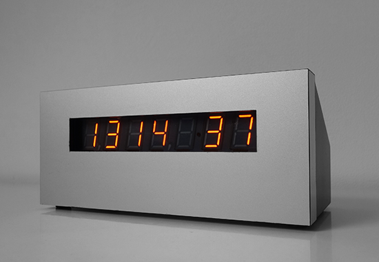 7 segment panaplex clock with 0,7" digit height (Bally AS-2518-58)